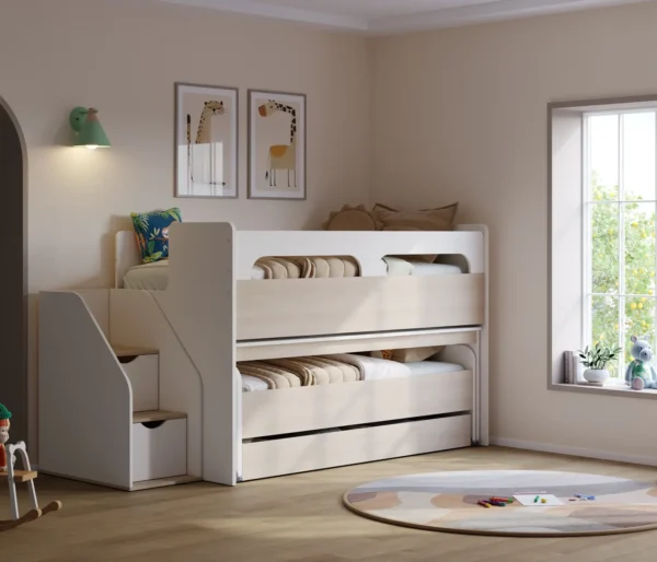 Παιδική-εφηβική χαμηλή κουκέτα SMART MINI
