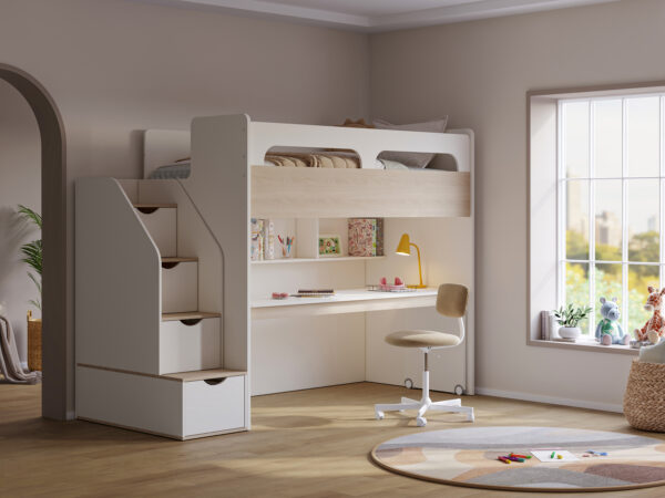 Smart Maxi Ranza.RGB_color.0001 Παιδική-εφηβική πολυμορφική κουκέτα SMART MAXI